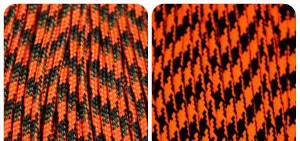 (image for) OrangeBlazeCamoBlacklightType1Paracord - Click Image to Close